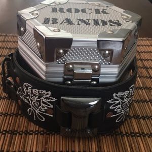 Lee Dahlberg leather Rock Band